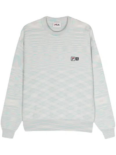 Fila Logo-patch Jumper In Blue