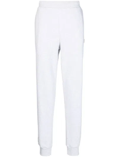 Fila Logo-patch Track-pants In Grey