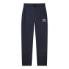 Fila Logo Print Knitted Casual Trousers For Men Blue