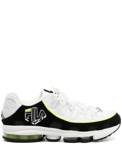 Fila Logo-print Lace-up Sneakers In White
