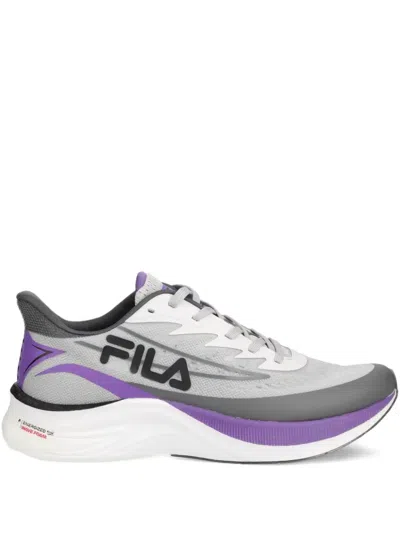 Fila Logo-print Sneakers In Gray
