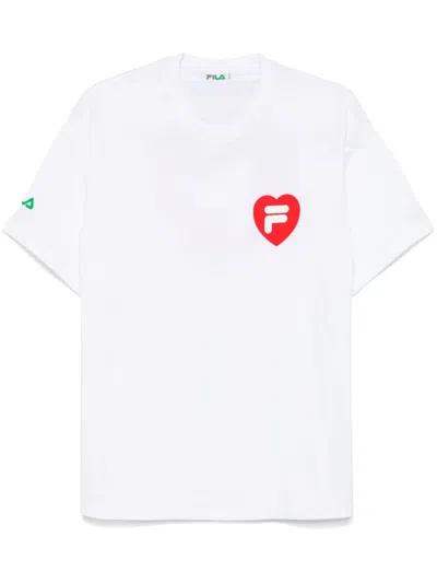 Fila Logo-print T-shirt In White