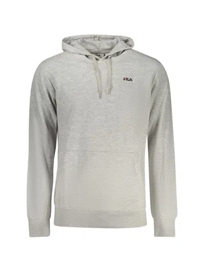 Fila Logo-detail Drawstring Hoodie In Neutral