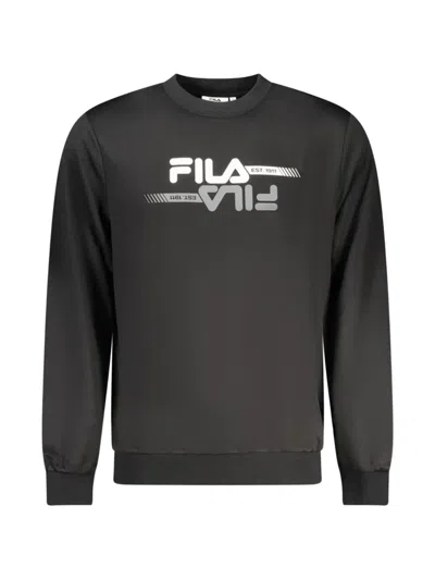 Fila Logo-print Sweatshirt In Black