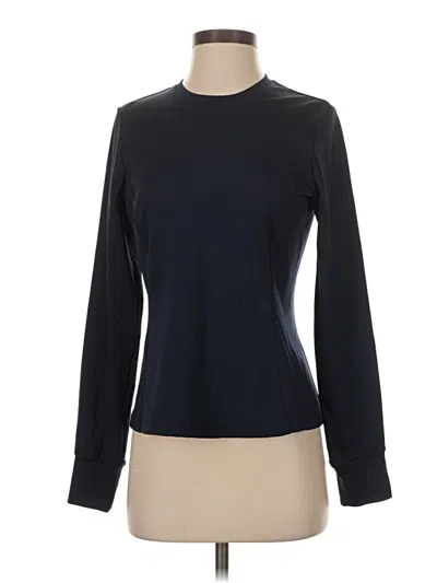 Pre-owned Fila Long Sleeve T-shirt In Black