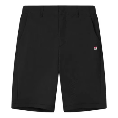 Fila Loose Breathable Casual Woven Shorts Black