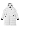 Fila Loose Casual Mid-length Stay Warm Down Jacket Couple Style White