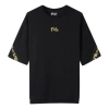 Fila Loose Short Sleeve Couple Style Black