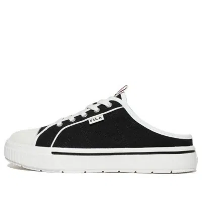 Fila Low Top One Pedal Skate Shoes Unisex Black Korean Version