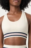 Fila Lucky Ace Seamless Sports Bra In Gard/ Fnvy/ Fred