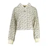 Fila Luxor Patterned Embroidered Hoodie In Red