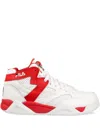 Fila M Squad Mid Sneakers In White