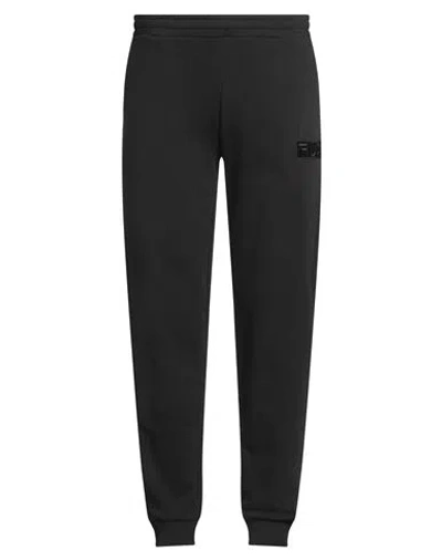 Fila Man Pants Black Size Xxl Cotton, Elastane