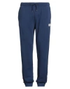 Fila Man Pants Blue Size L Cotton, Polyester