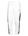 Fila Man Pants White Size M Cotton, Polyester In White