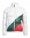 Fila + Man Puffer White Size L Polyamide In White