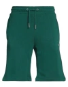 Fila Man Shorts & Bermuda Shorts Emerald Green Size M Organic Cotton, Polyester