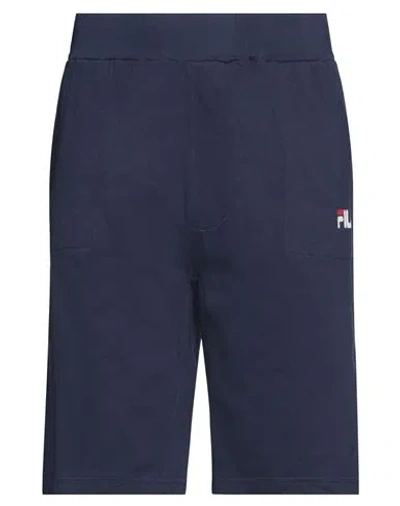 Fila Man Shorts & Bermuda Shorts Midnight Blue Size L Cotton