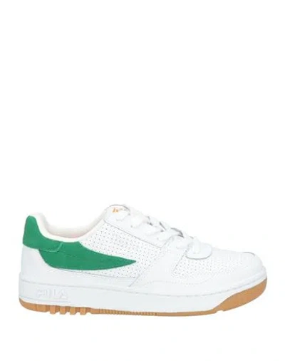 Fila Man Sneakers White Size 9 Leather