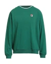 Fila Green Cotton Sweater In Green