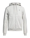 Fila Man Sweatshirt Light Grey Size Xs Cotton, Polyester In Grey
