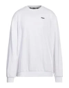 Fila Sleek White Long Sleeve Soft Sweater In White