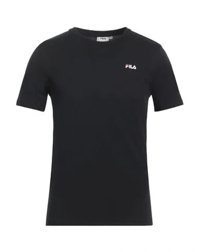 Fila Man T-shirt Black Size Xs Cotton
