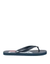 Fila Man Thong Sandal Midnight Blue Size 9 Rubber