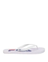 Fila Man Thong Sandal Off White Size 8 Rubber