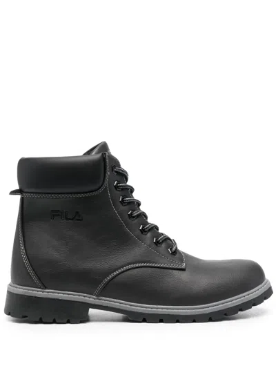 Fila Maverick Mid Boots In Black