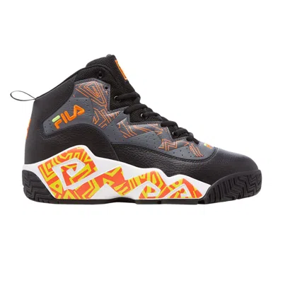 Pre-owned Fila Mb 'castlerock Shocking Orange' | Grey | Men's Size 11 In Gray
