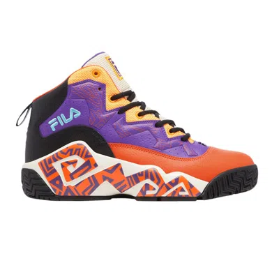 Pre-owned Fila Mb 'orange Pop Electric Purple' In Multi-color