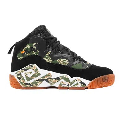 Pre-owned Fila Mb 'tiger Camo' In Black