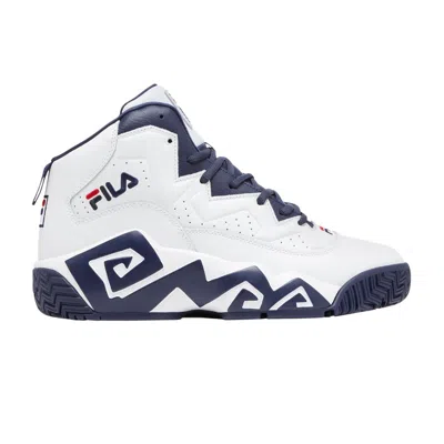 Pre-owned Fila Mb 'white Navy' | Men's Size 7