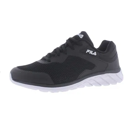 Fila Memory Core Callibration 22 Womens Fitness Running Athletic And Training Shoes In Black