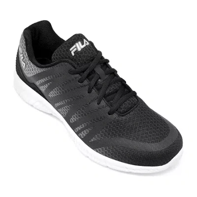 Fila Memory Fantom 5 Mens Running Shoes In Black