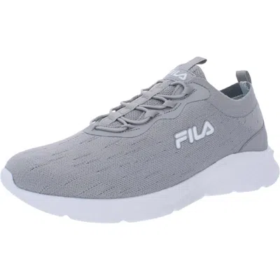 Fila Memory Skyway Womens Performance Fitness Running Shoes In Gray