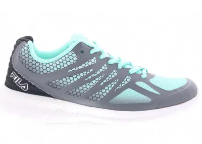 Pre-owned Fila Memory Speedtride (women's) Sneakers In Light Blue/black/grey