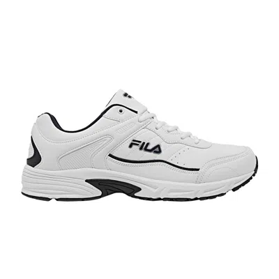 Pre-owned Fila Memory Sportland Wide 'white Navy' | Men's Size 13