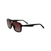 Fila Men's 57 Mm Shiny Havana Sunglasses