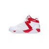 Fila M Squad Mid Sneakers In White/ Red