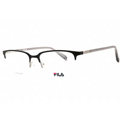 Fila Men's Black Rectangular Eyeglass Frames Vfi395