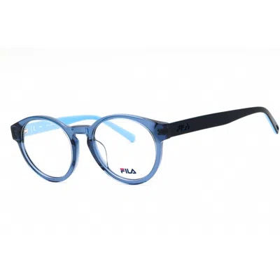 Fila Men's Blue Round Eyeglass Frames Vfi218