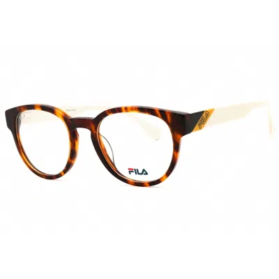 Fila Men's Brown Round Eyeglass Frames Vfi453