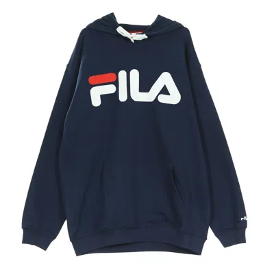 Fila Men's Classic Logo Hoody In Blue