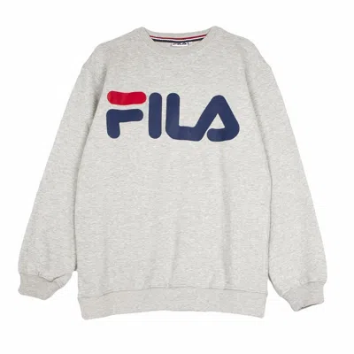 Fila Men's Classic Logo Sweatshirt In Gray