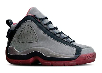 Pre-owned Fila Men's  96 Bait The Next Chapter Sneakers In Pewter/black/rainbow