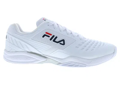 Pre-owned Fila Men's  Axilus 2 Energized Sneakers In White/blue