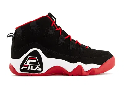 Pre-owned Fila Men's  Grant Hill 1 Bred Sneakers In Black/white/ Red