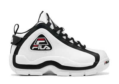 Pre-owned Fila Men's  Grant Hill 2 Sneakers In White/black/ Red
